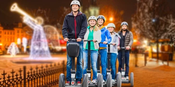 Prahou suchou nohou – projížďky na segwayi