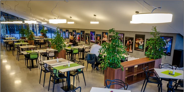 5chodové degustační menu pro 2 osoby v Restauraci ZA OPONOU