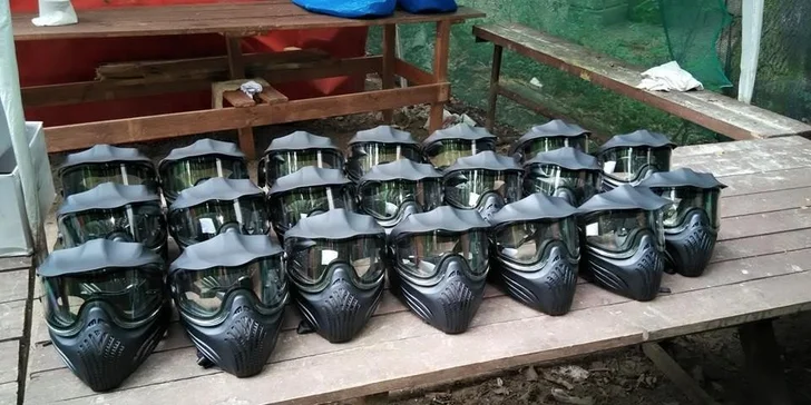Venkovní 3hodinová paintballová střílečka v Soběšicích s občerstvením