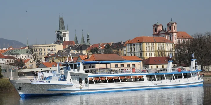 Okružní plavba z Litoměřic lodí Porta Bohemica 1