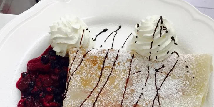 Sladké či slané palačinky v nově otevřené restauraci Café d'OR & Restaurant