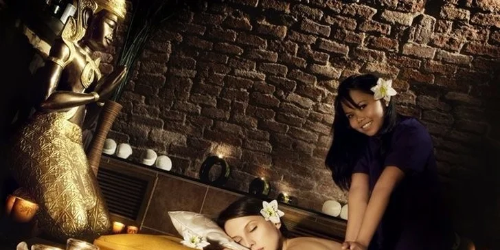 Luxusní thajská masáž v Carolline Spa