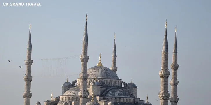 Letecky do brány Orientu - tureckého Istanbulu