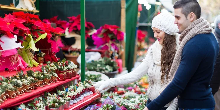 Adventní trhy v bavorském Ambergu s možností koupání v lázních