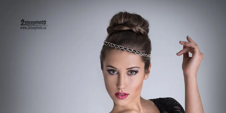Glamour, fashion, portrétní fotografování ateliér/exteriér