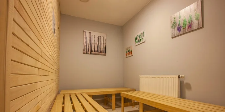 Privátní sauna Trója pro dvě osoby