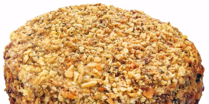Lahodný dort ořechový Medovník Original – mlsejte zdravě