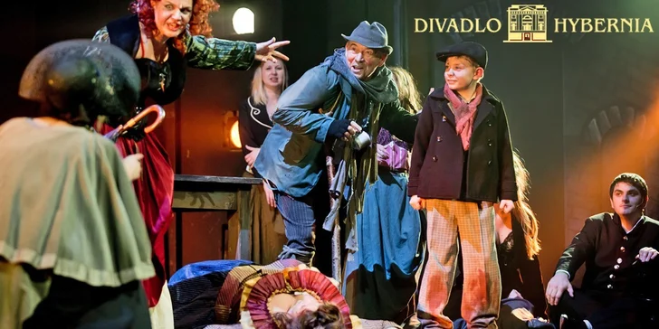 Vstupenka na muzikál Přízrak Londýna v Hybernii