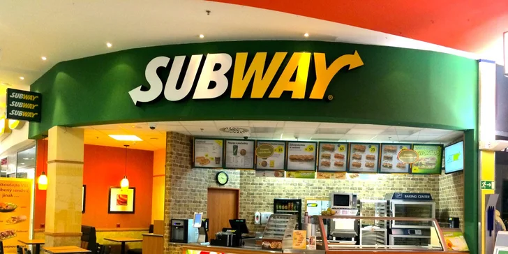 Kupon na 30% slevu do 2 poboček SUBWAY® v Ostravě