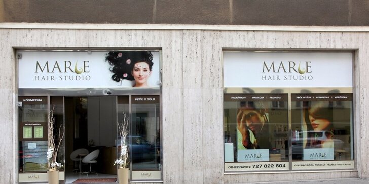 Proměna image v Hair Studiu Marie v centru Prahy