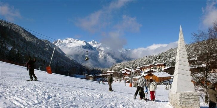 8denní lyžovačka v Savojských Alpách vč. ubytování, dopravy i skipasu