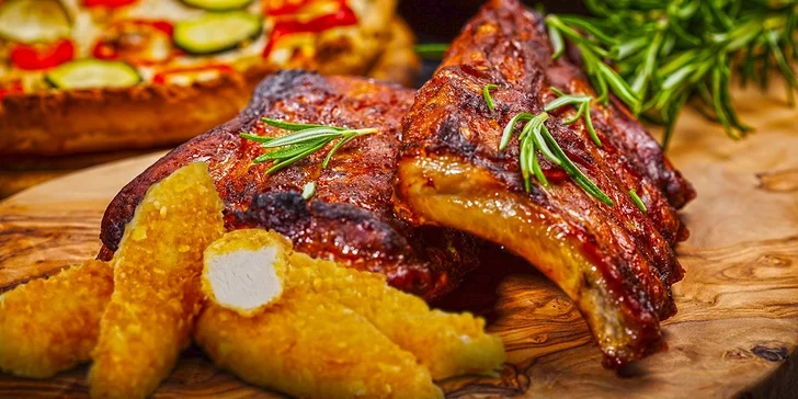 Výtečná hostina až pro 3 strávníky servírovaná v Řemeslnické besedě