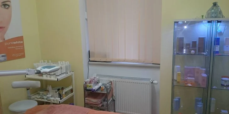 Ultrazvukové čištění pleti a relaxační masáž