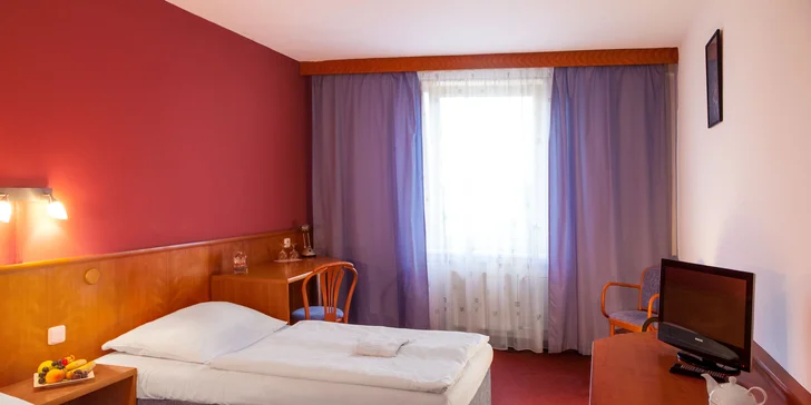 Wellness pobyt v prostějovském hotelu, kde se připravují tenisové hvězdy