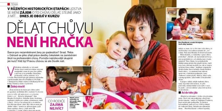 Hlídání dětí u vás doma nebo doprovody dětí v Praze