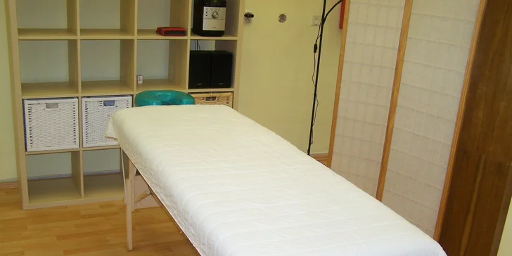 60minutová odborná masáž - výběr ze 7druhů