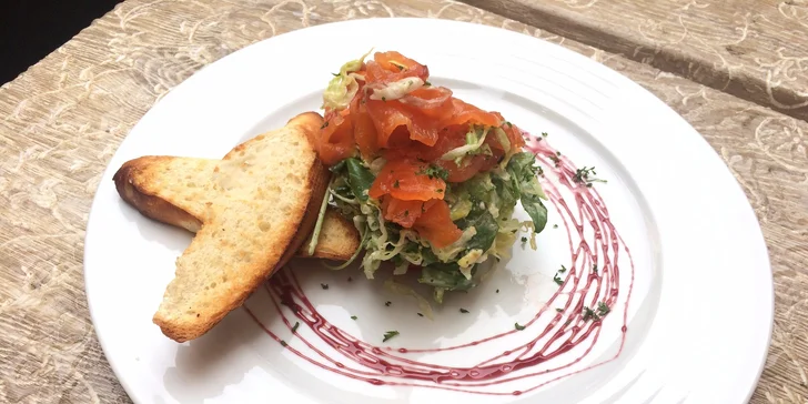 Luxusní tříchodové menu pro dva v restauraci Café Maxim