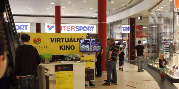 Permanentka na 11 filmů v unikátním virtuálním kinu VRC 360 Megastar