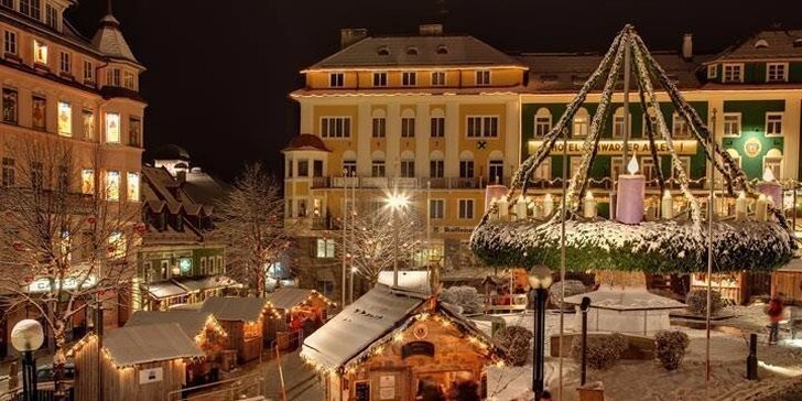 Adventní trhy a rej čertů v rakouském Mariazell