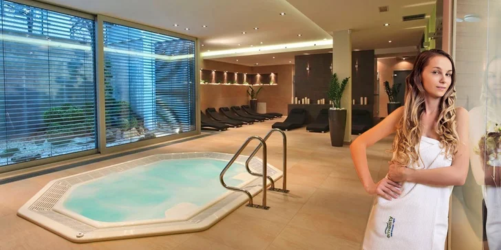 Až 3 dny víkendového wellness hýčkání pro dvě osoby ve Zlíně