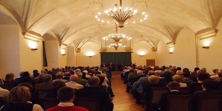 Jarní gala koncert v barokním refektáři Emauzského kláštera
