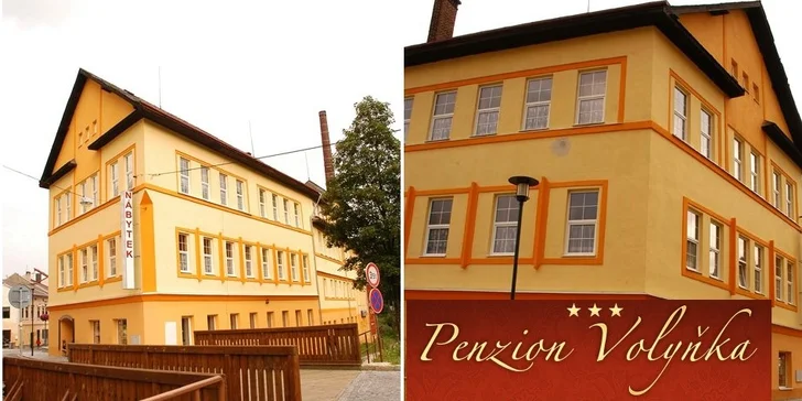 Týdenní dovolená na Šumavě v penzionu Volyňka*** pro 2 s polopenzí