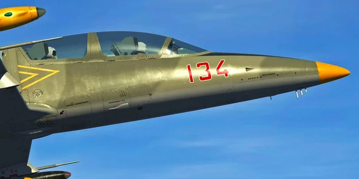 Adrenalinový zážitek v kokpitu stíhacího letounu L39C Albatros