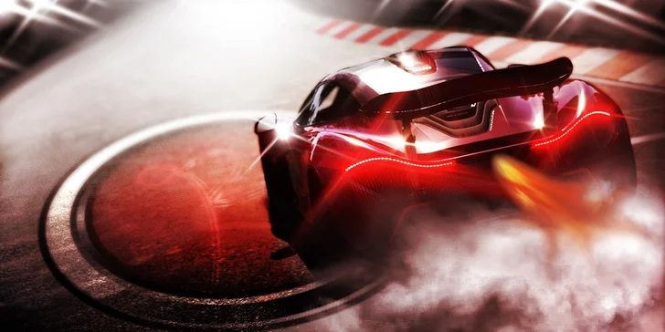 Závodní automobilový trenažér – adrenalin pro chlapy