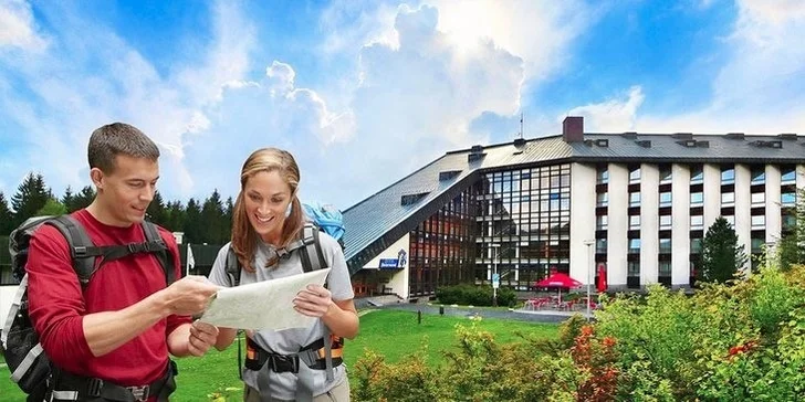 Podzimní i zimní Harrachov s wellness a polopenzí pro dva