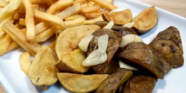 Pořádná nálož masa až pro 4 osoby v restauraci Stavba