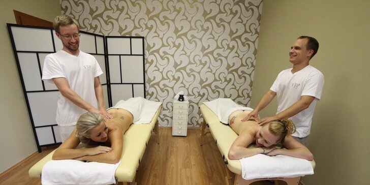 Relaxační masáž spojená s reflexologií chodidel