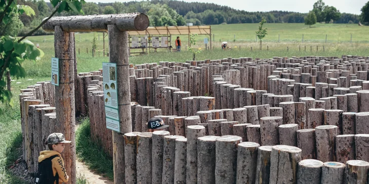 Návštěvu Zeměráje si užila i blogerka Lucka s Neli (5 let) a Hugym (3 roky).