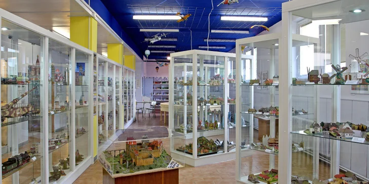 Rodinná vstupenka do Muzea papírových modelů