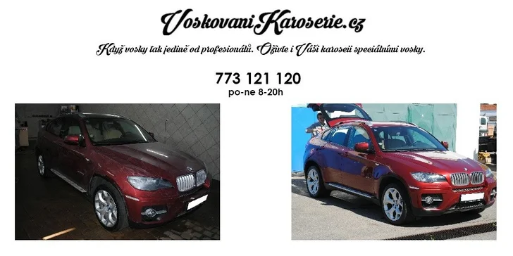 Voskování karosérie vozu