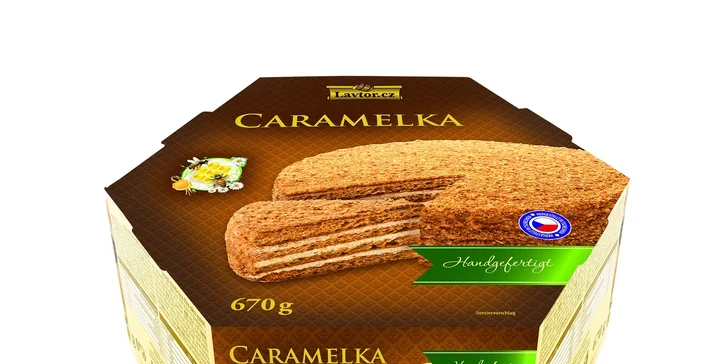 Ručně vyráběné medové dorty Lavtor