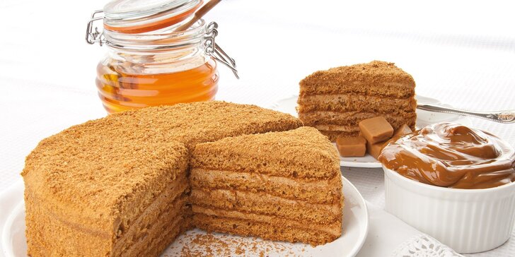 Ručně vyráběné medové dorty Lavtor
