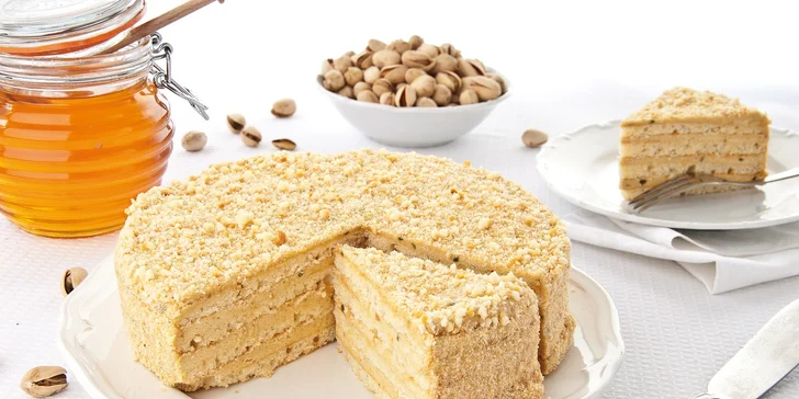 Ručně vyráběné medové dorty Lavtor