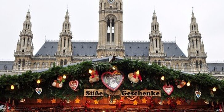 Výlet do vánoční Vídně včetně dopravy a ubytování