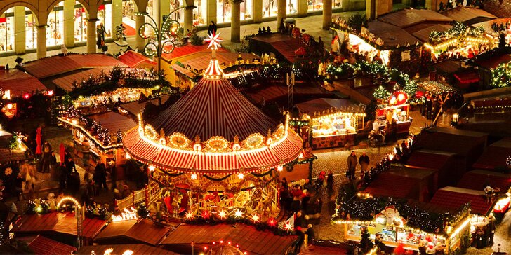 Zá sváteční atmosférou, památkami i nákupy: výlet na adventní trhy v Drážďanech
