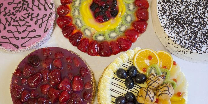 Vynikající ručně dělané dorty ze Smetanové cukrárny