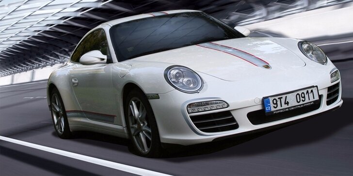 Jízda v nadupaném sporťáku Porsche Carrera 911 včetně paliva