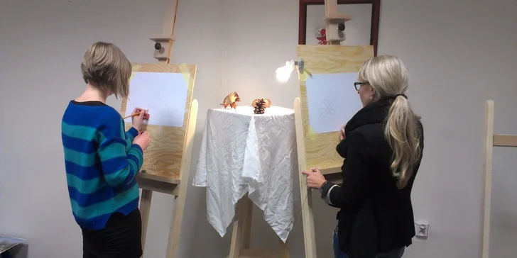 Letní Kurz kresby a malby pro začátečníky