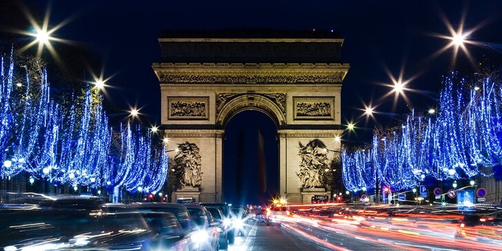Adventní Paříž s vánočními trhy