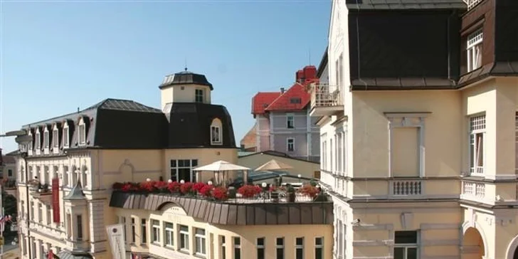 Luxusní wellness odpočinek v Mariánských Lázních v hotelu Continental****