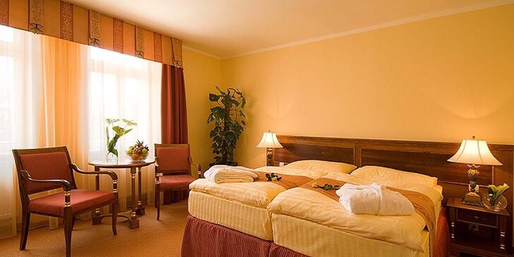 Luxusní wellness odpočinek v Mariánských Lázních v hotelu Continental****