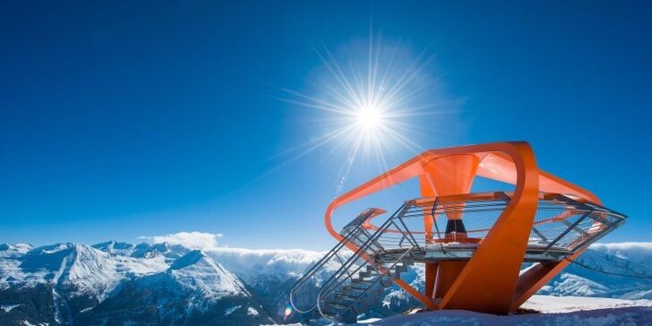 Parádní 4denní lyžovačka v Rakousku v populární oblasti Ski amadé Gastein