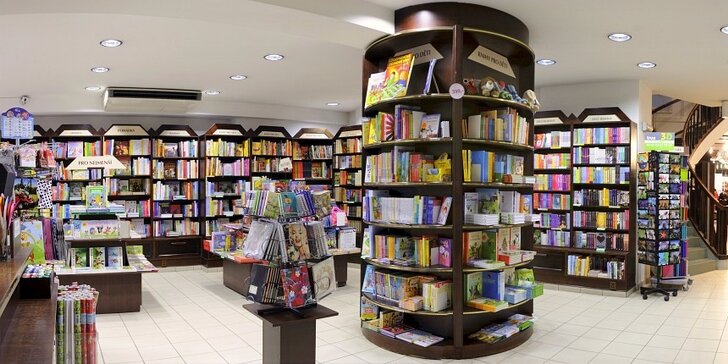 25% sleva na nákup v prodejnách knihkupectví Barvič a Novotný
