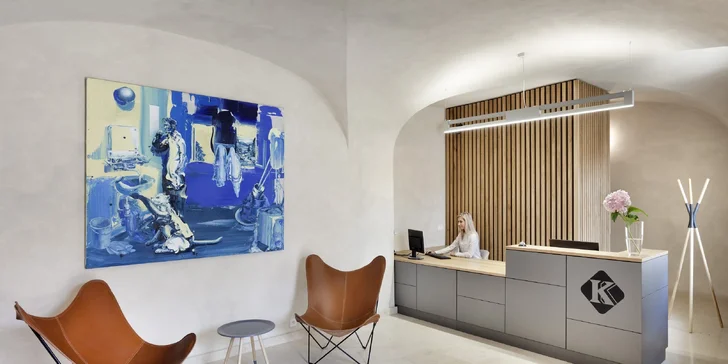 Hotel je designový.