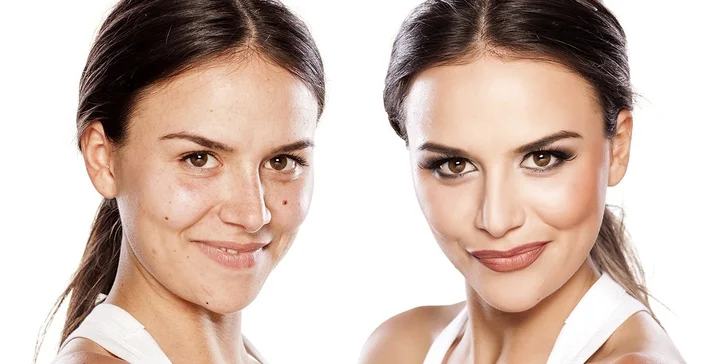 Permanentní make-up linky, kontura rtů, obočí