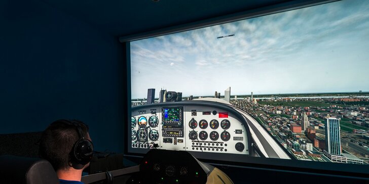 Letecký simulátor – skvělý zážitek z bezpečí země